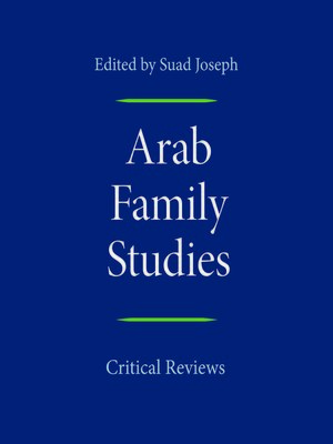 cover image of Arab Family Studies